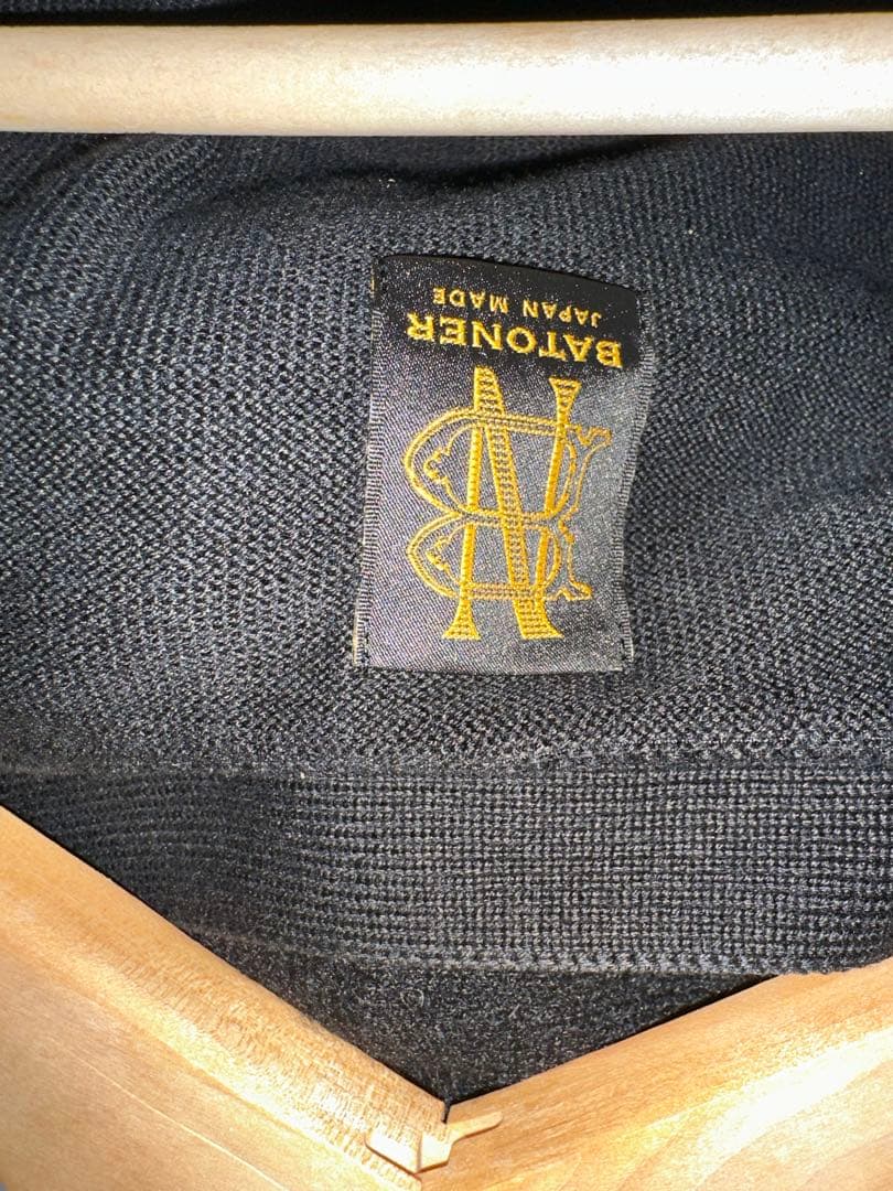 トップス BATONER THE SEA COTTON CARDIGAN