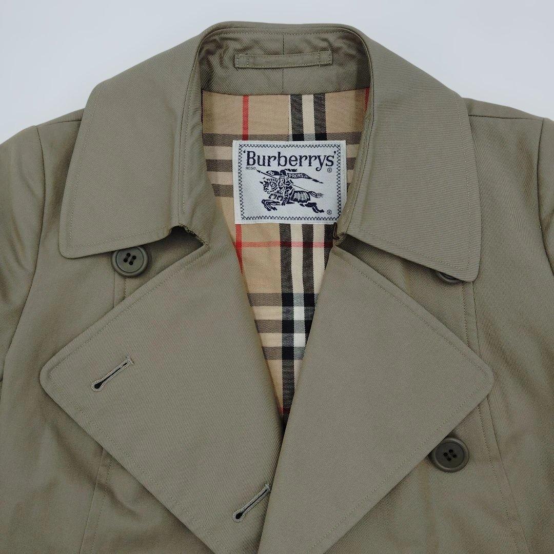 【白タグ ベルト付き】Burberry バーバリー トレンチコート ノバチェック