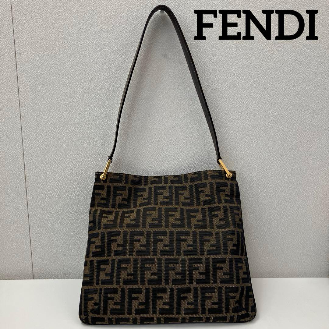 FENDI フェンディ　ズッカ柄　トートバッグ