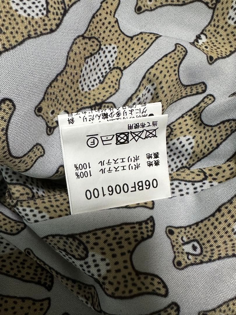 タグ付き未使用　マーブルシュッド　コート　くま