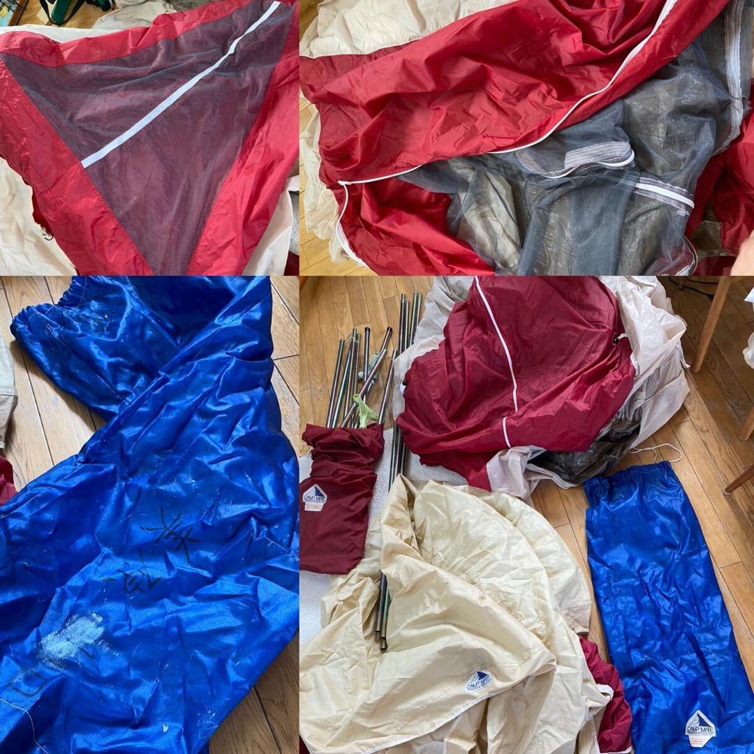 80’s ビンテージ★希少★ 鉄骨 テント 太陽工業　太陽テント ロッジテント