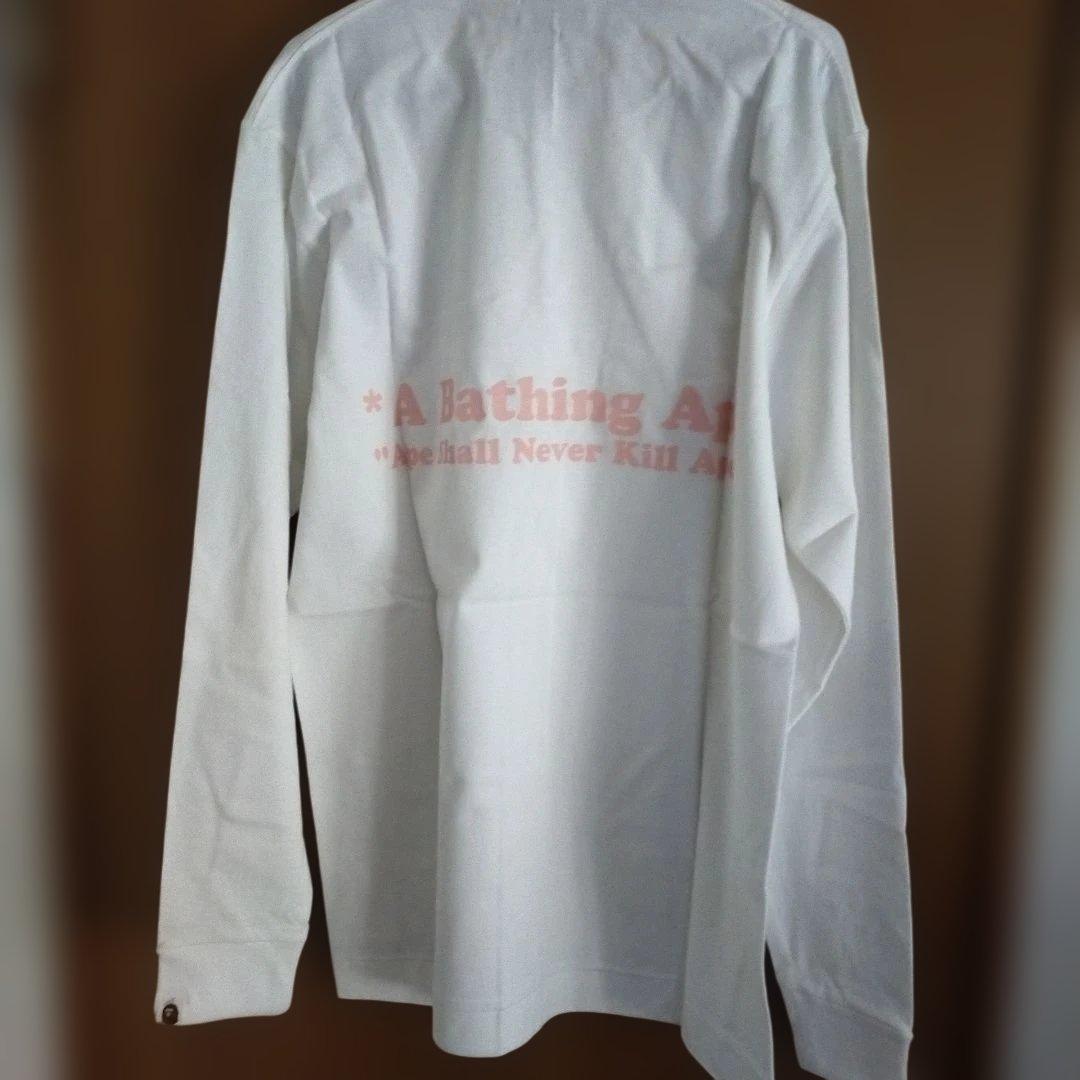 A BATHING APE ａｌｉｆｅ プリント　ロンＴ Lサイズ 未使用