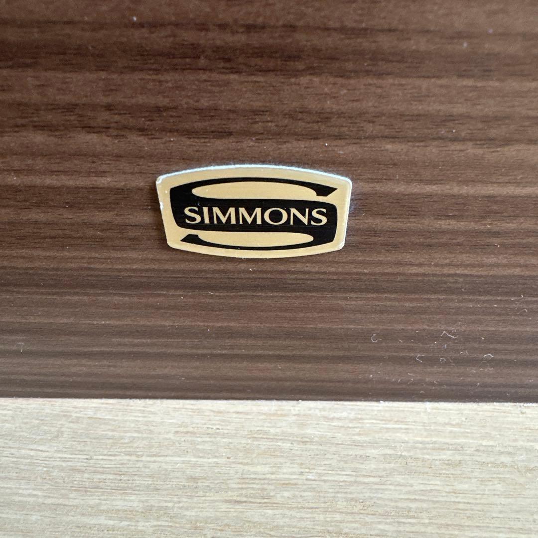 Simmons Beautyrest セミダブルマットレス とフレームセット販売