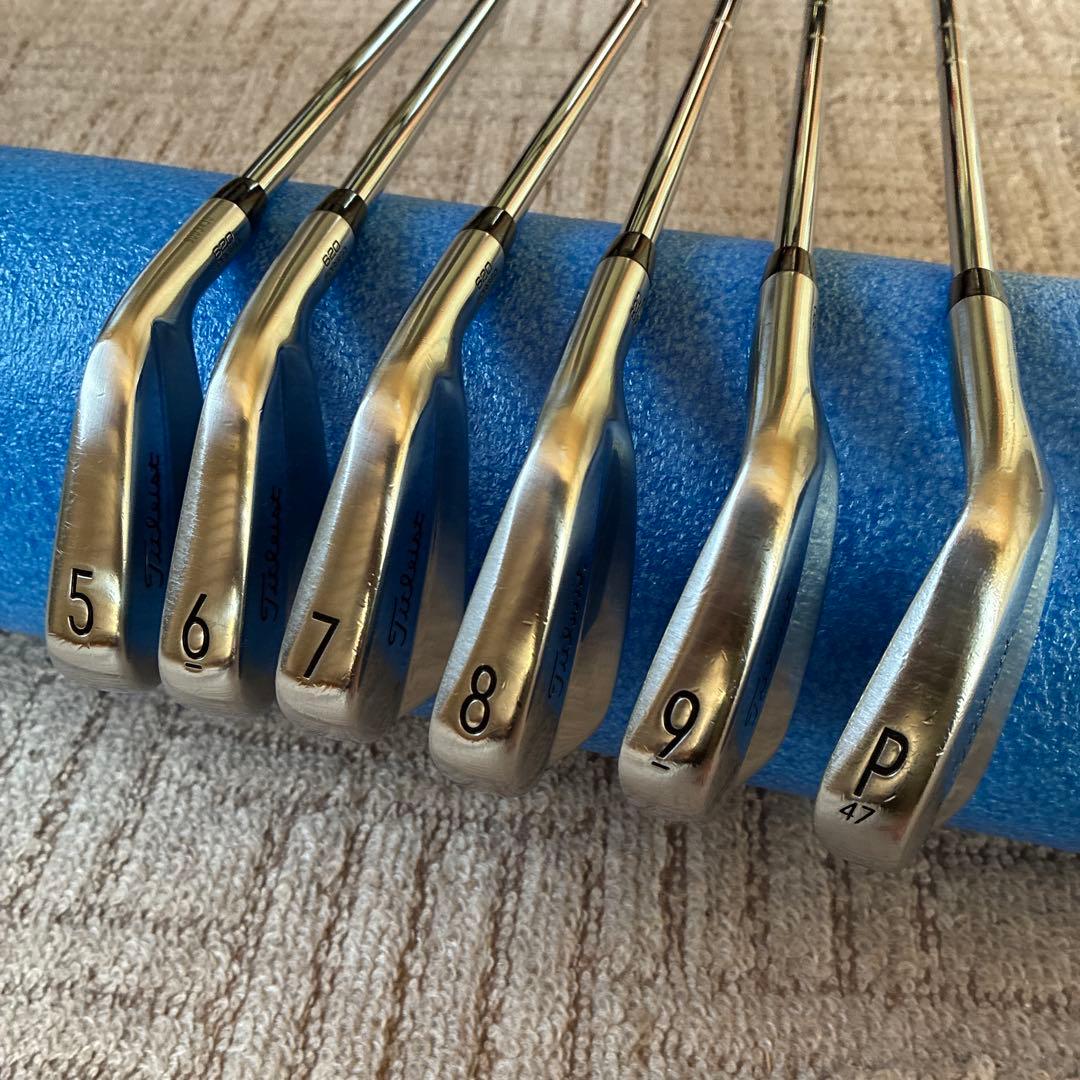 Titleist 620 MBアイアンセット　5〜P