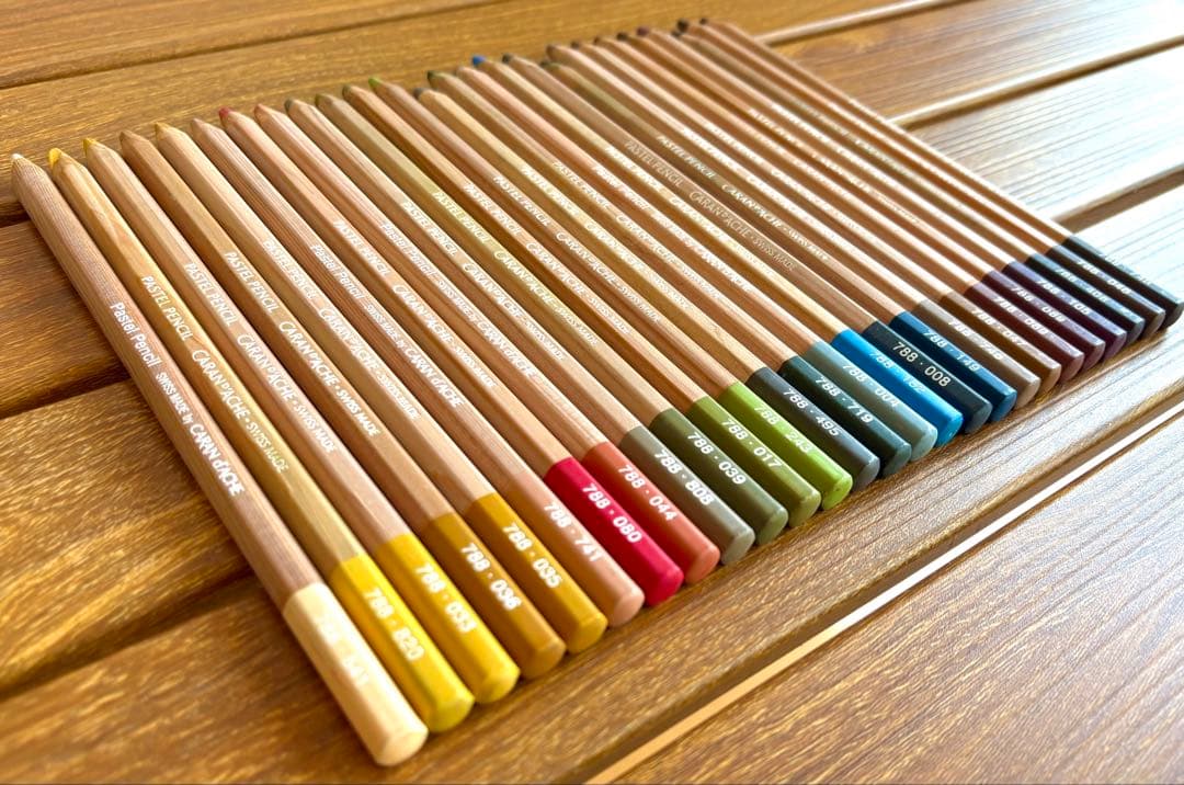 Caran d'Ache パステルペンシル26本セット