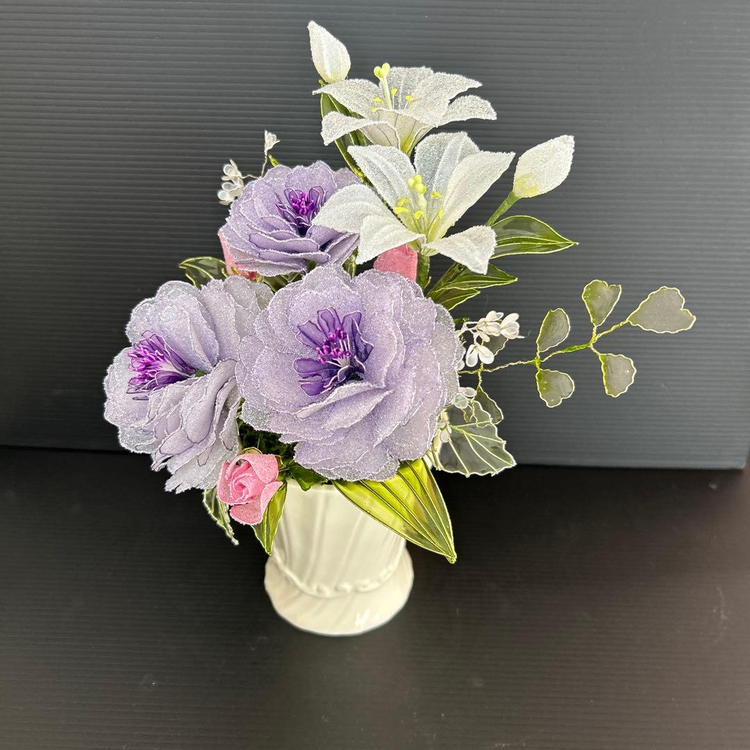 アメリカンフラワーディップフラワーオールドローズ、百合