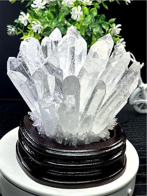 1545g超綺麗高透明度水晶クラスターB89B6/259B13A