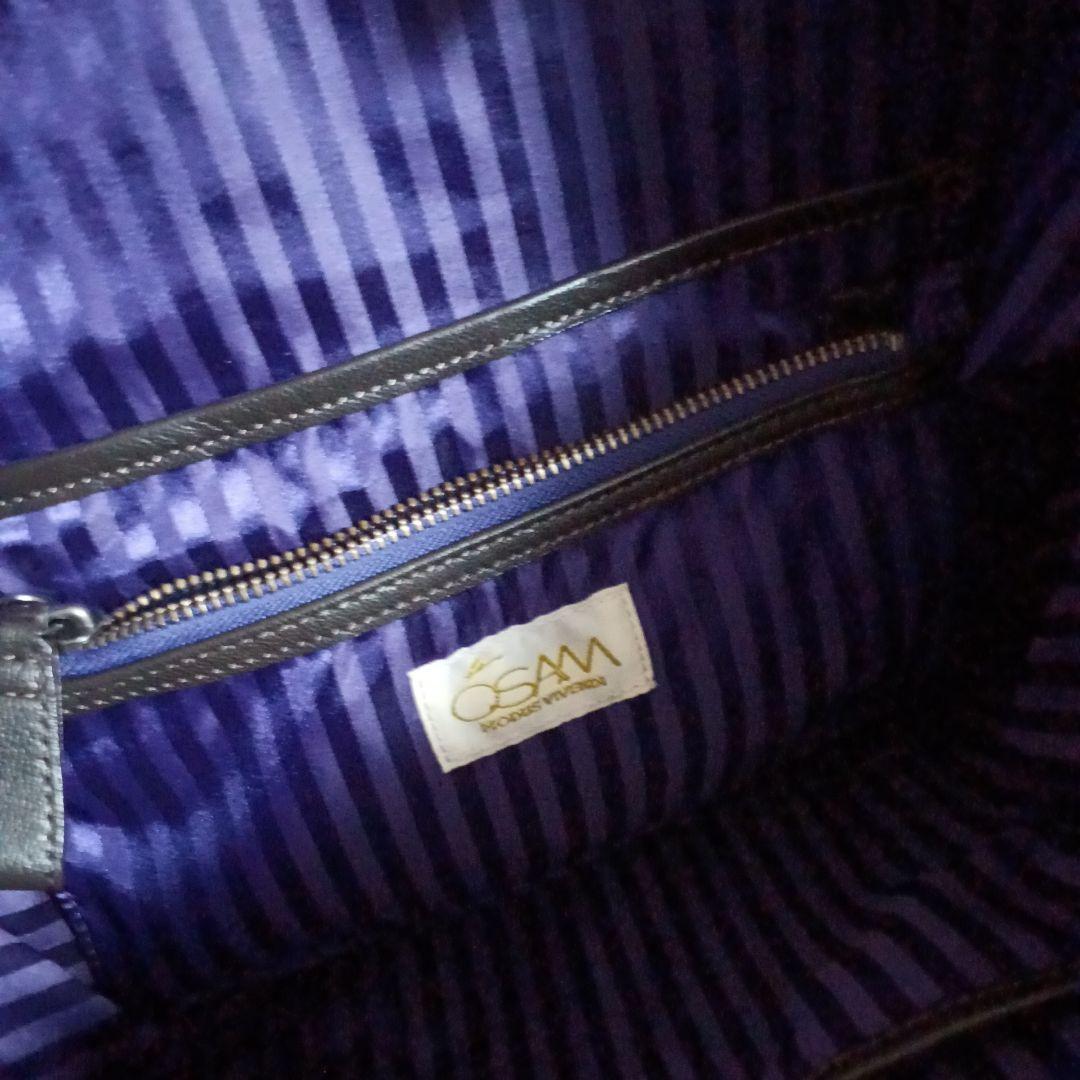 OSAM　トートバッグ　変形　２way　革