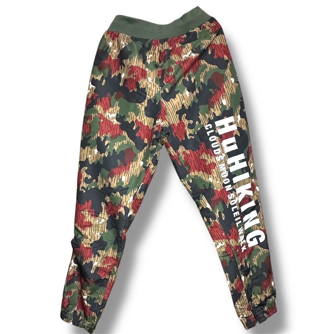 adidas×Pharrell HU Hiking迷彩ジョガーパンツO