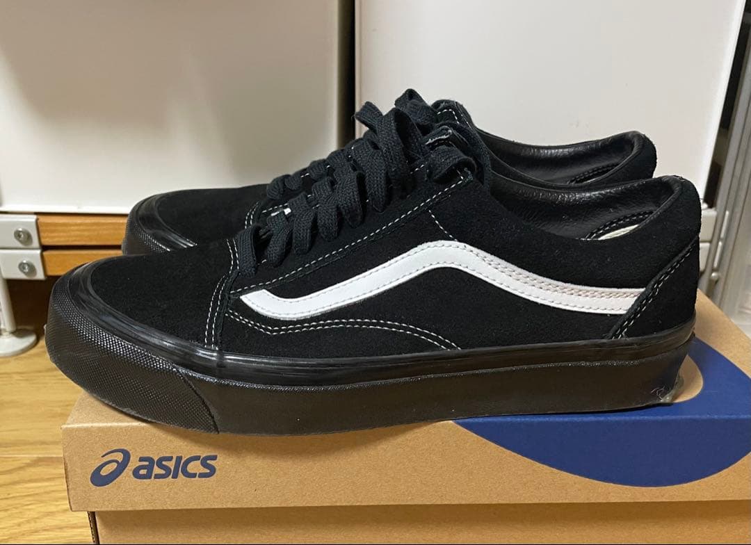 【極美品】 Vans アナハイム オールドスクール ブラック US9 バンズ