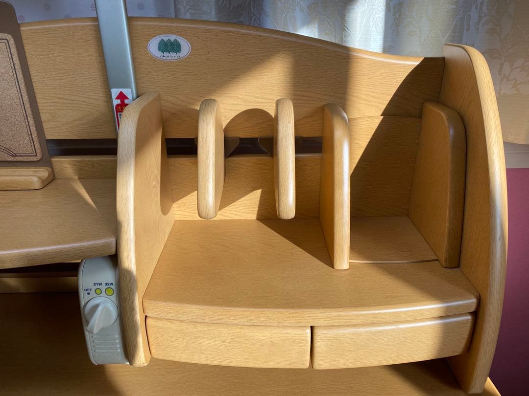 オカムラ 4ピースセット 学習/勉強机【完成品:直接取りに来られる方限定！】