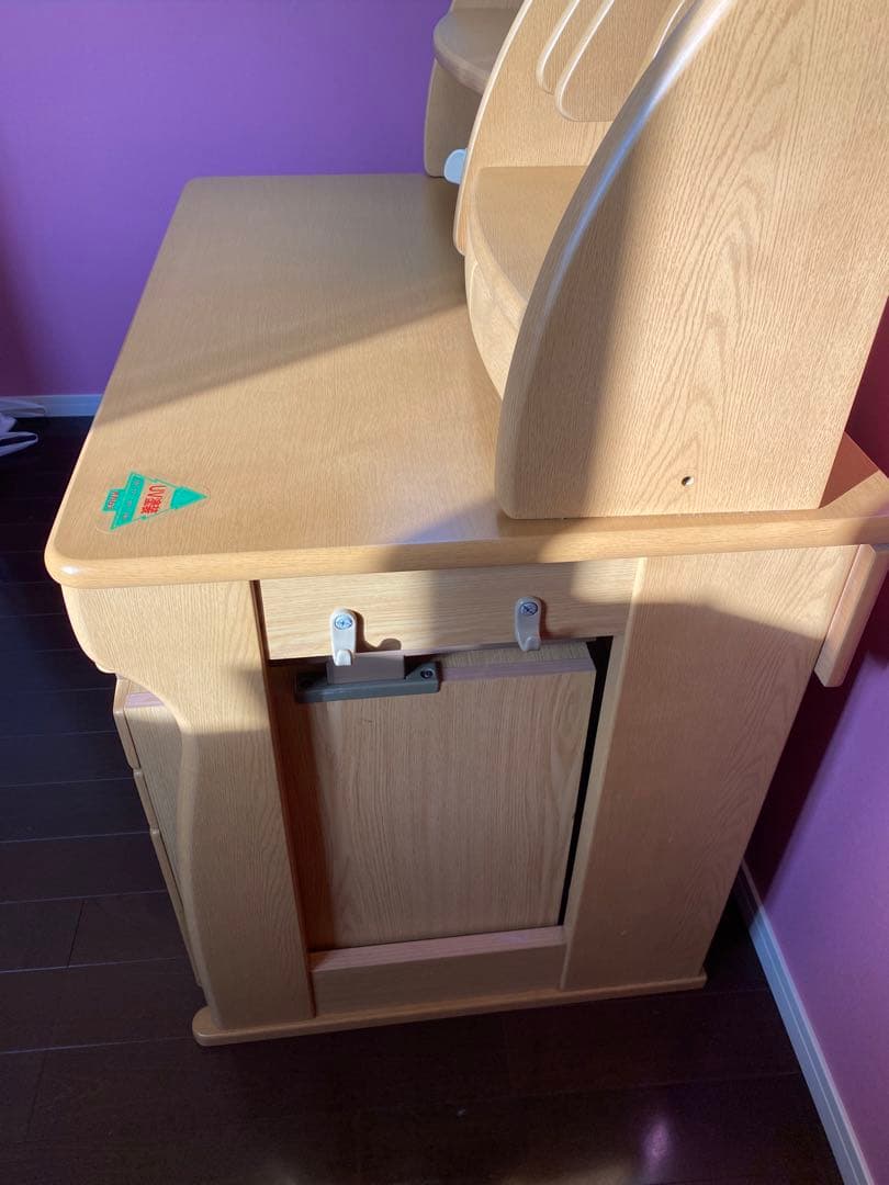 オカムラ 4ピースセット 学習/勉強机【完成品:直接取りに来られる方限定！】