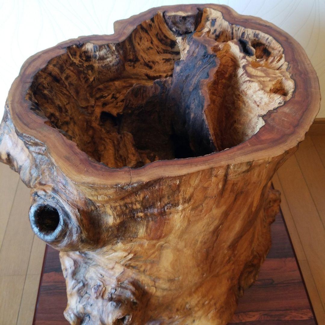 一枚板テーブル　脚　欅の古木　　祠　稀少　メルカリ頼める便発送❗