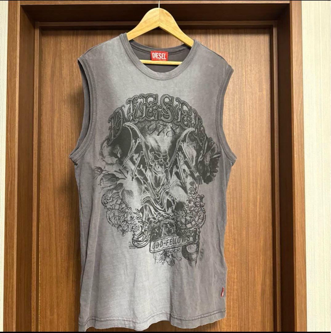 ディーゼル DIESEL ノースリーブ タンクトップ