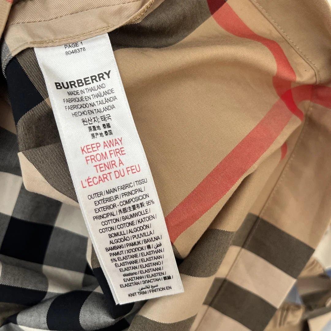限定値下げ‼️美品☆Burberry【80】チェック柄ワンピース/12m