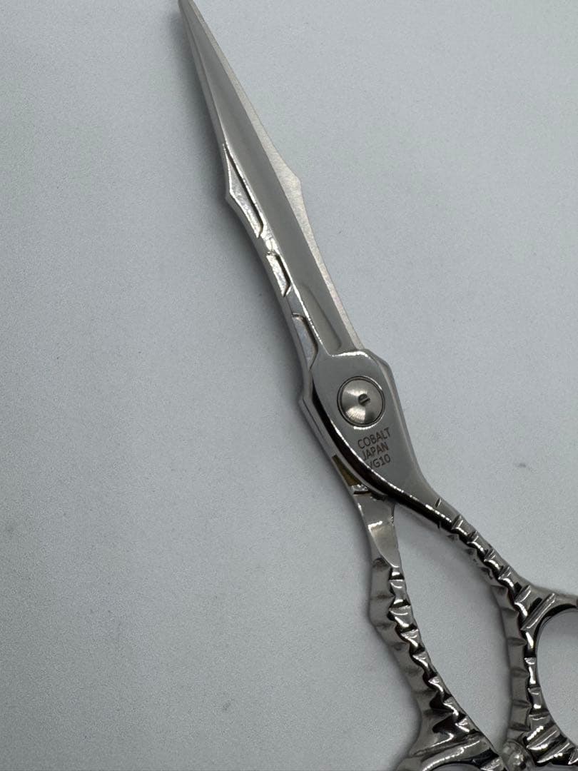 耐摩耗プレート搭載●6インチシザー●コバルトV金10号●美容●理容●鋏●