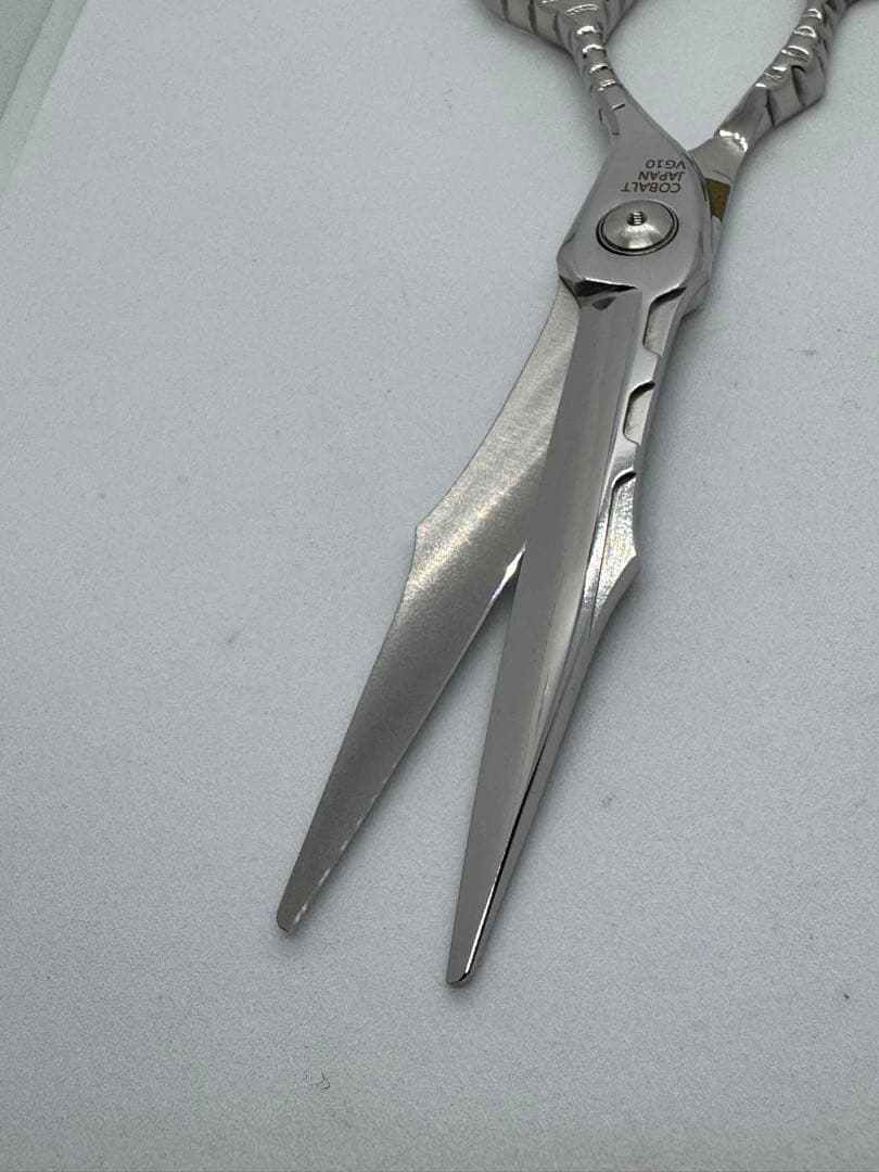 耐摩耗プレート搭載●6インチシザー●コバルトV金10号●美容●理容●鋏●