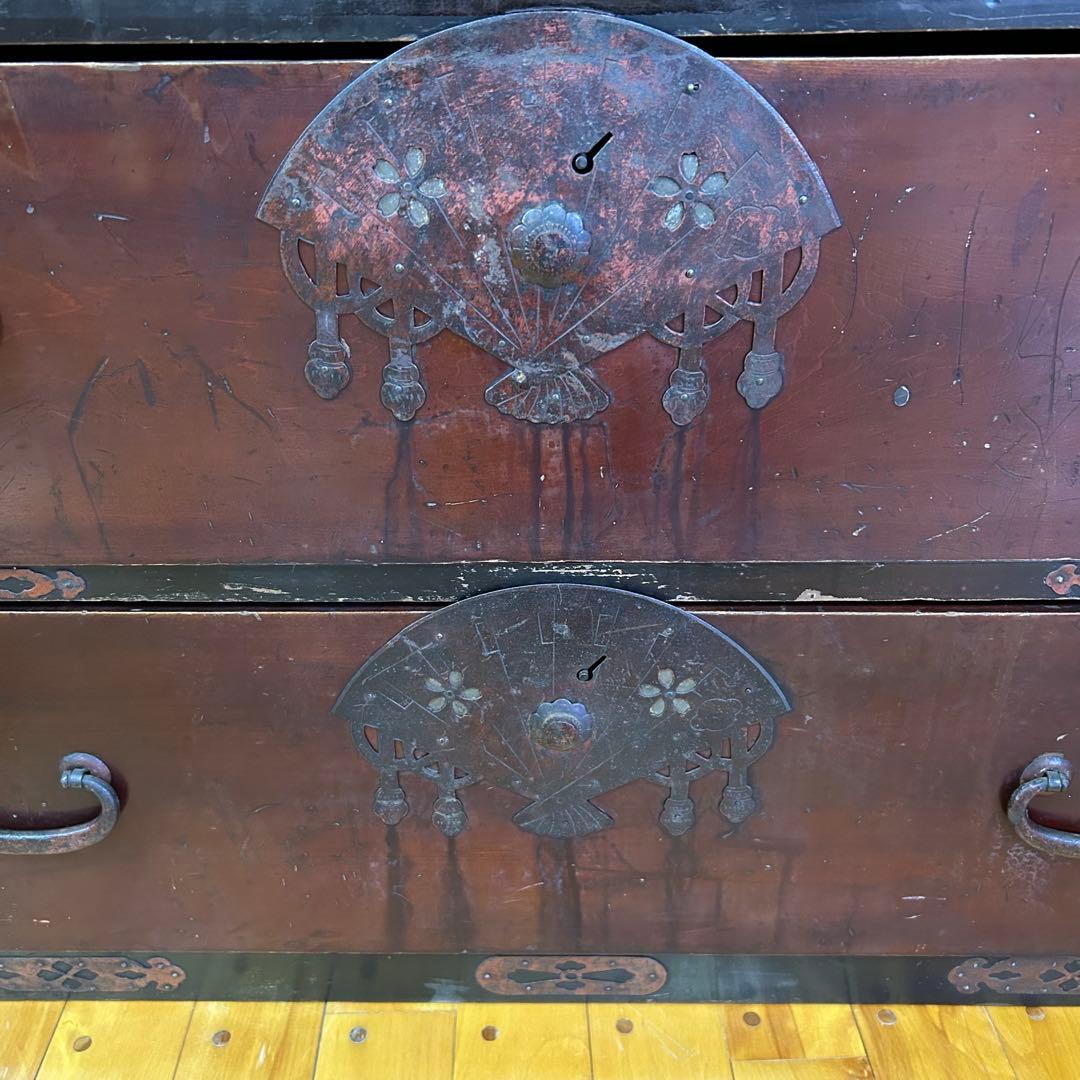 古箪笥(たんす) 店舗什器 棚