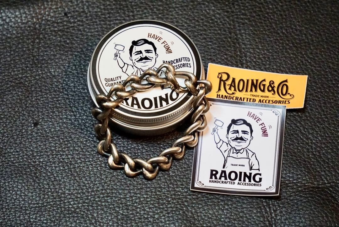 美品　RAOING Drop Chain Bracelet ブレスレット　925