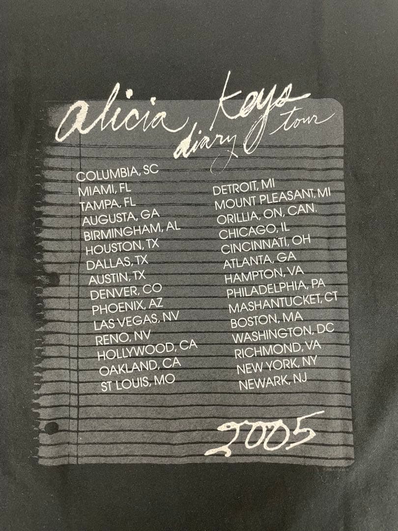 み*こ様 knmen129-0369 Alicia Keys\"DiaryTour