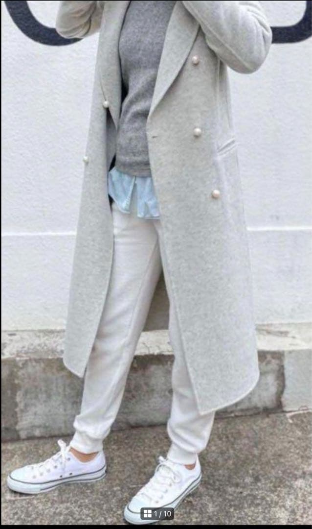 Judith MADISONBLUE パールチェスターコート 00