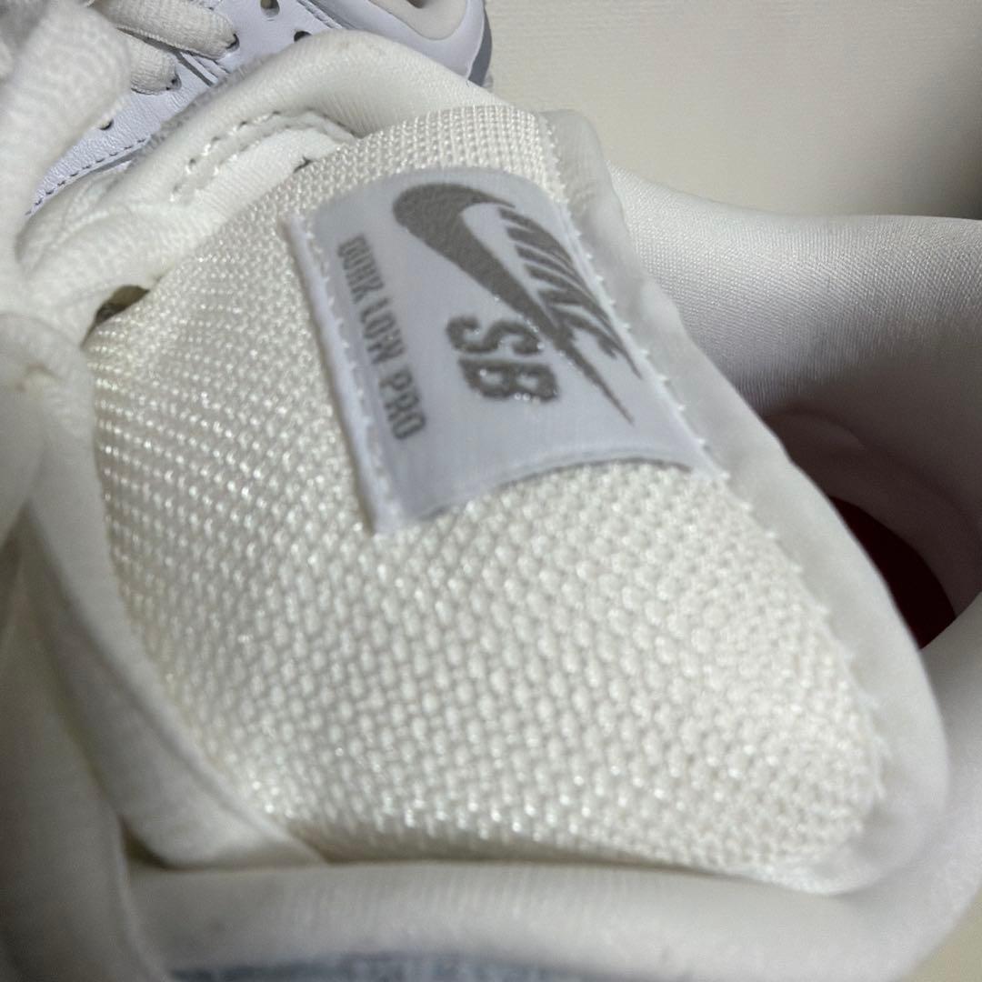 Supreme×SB Dunk \"White/llic Silver\"