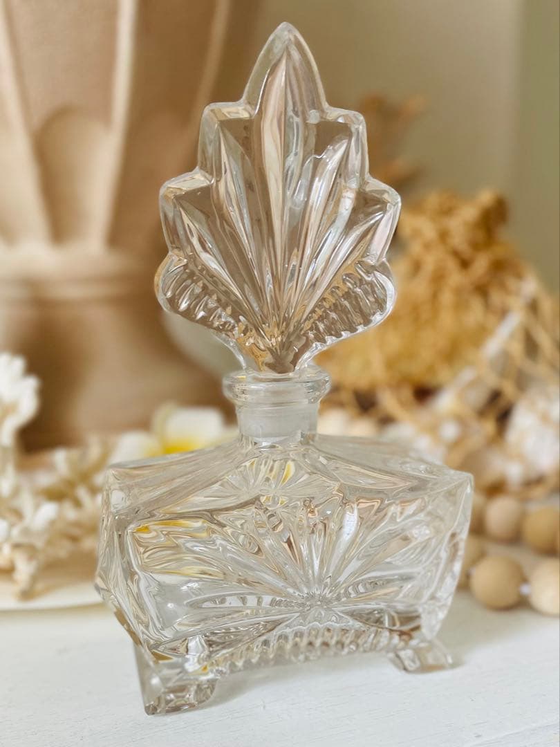 アールデコ クリスタルパフュームボトル