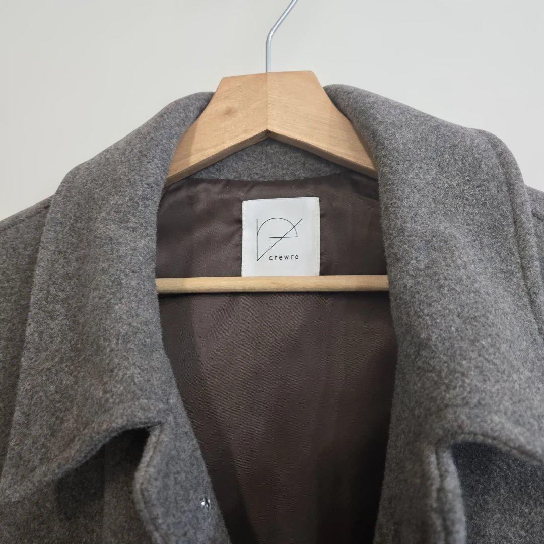 【美品】crewre リバーロングステンカラーコート　size3