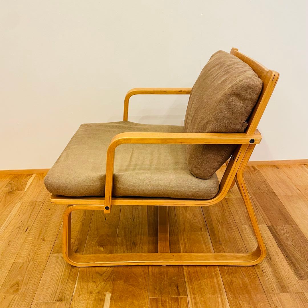 無印 良品 リビングでもダイニングでもつかえるソファチェア オークLD