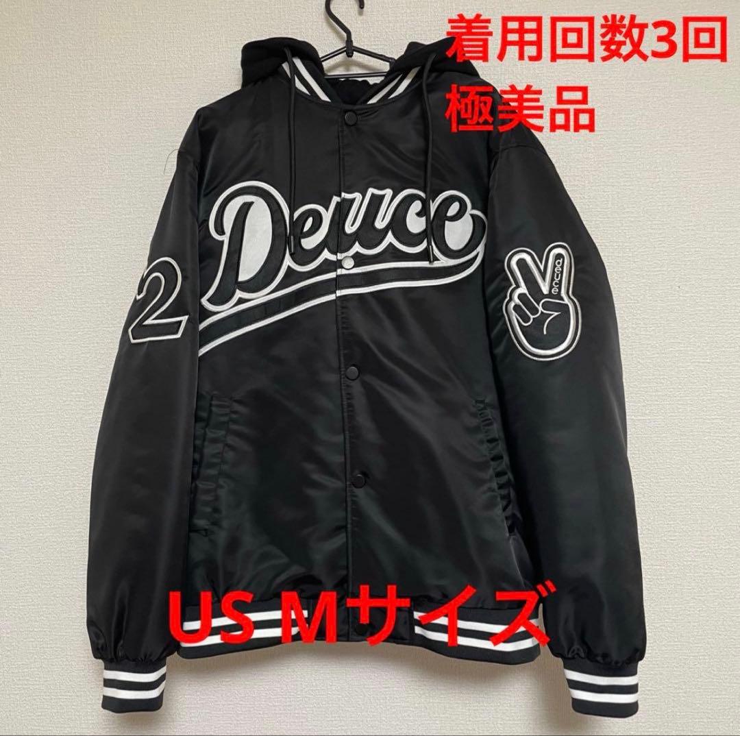 deuce brand バーシティ ジャケット スタジャン