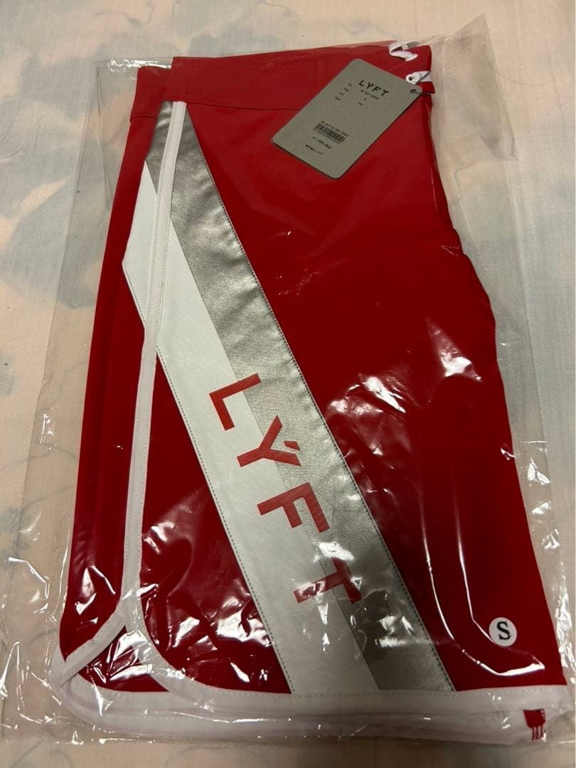 LYFT サーフパンツ ボードショーツ レッド Sサイズ