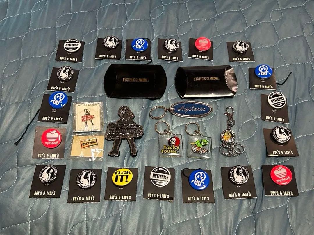 ヒステリックグラマー　ビクセンガール　グッズセット　激レア　缶バッチ　ピンズ他