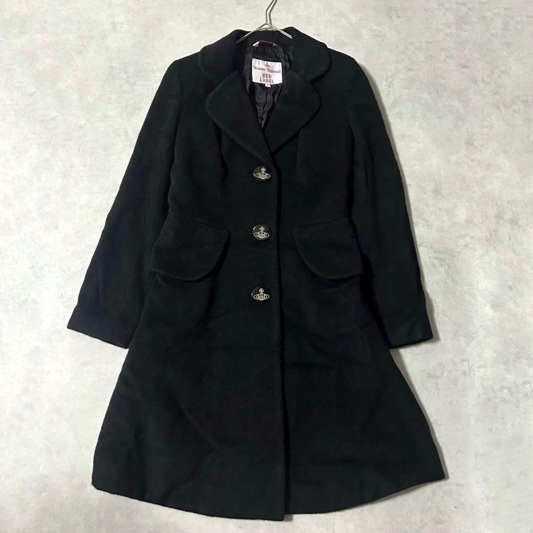 美品✨ヴィヴィアンウェストウッド ラブコート ロング オーブボタン アルパカ混