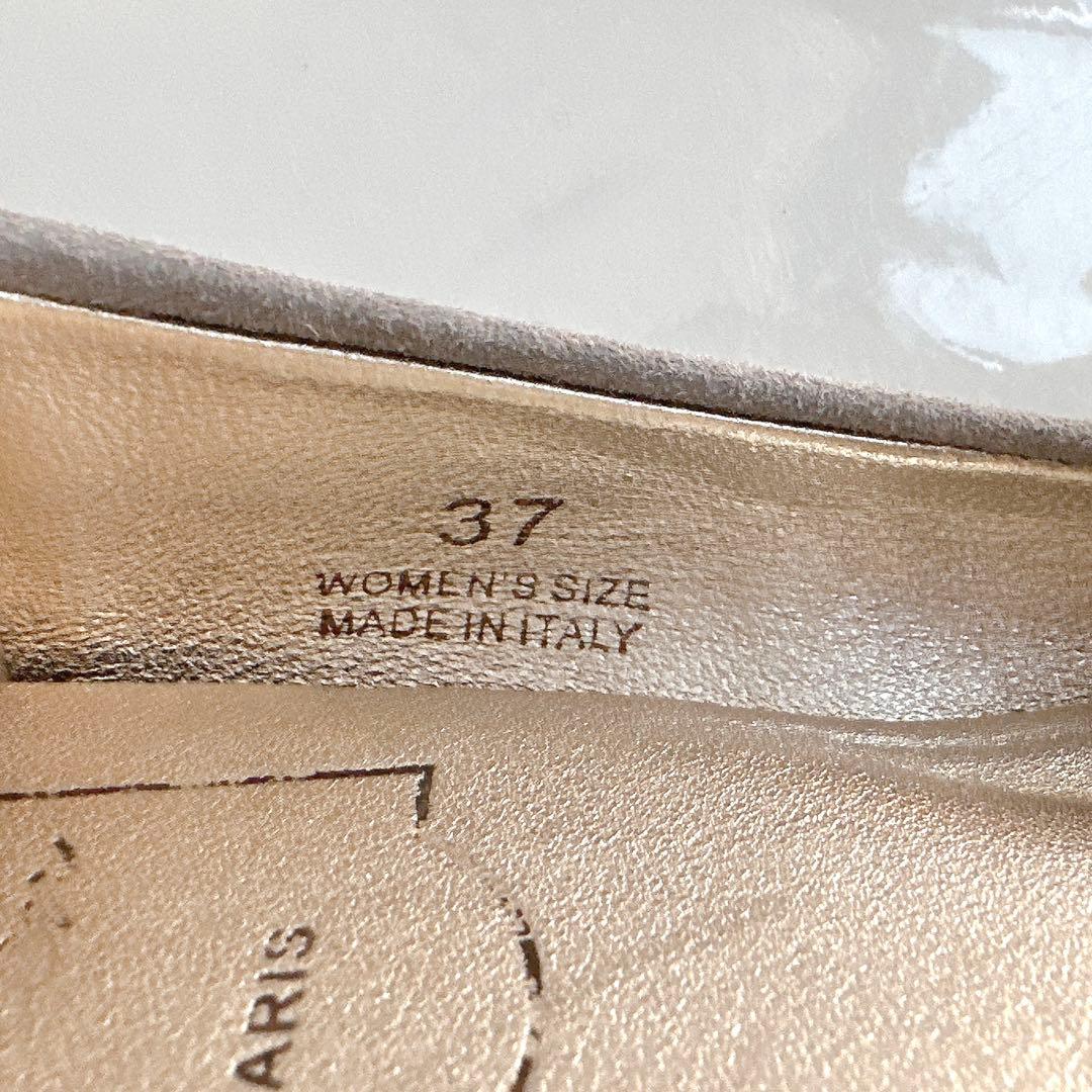 ロジェヴィヴィエ　フラットシューズ　パンプス　バレリーナ　美品　37 スエード