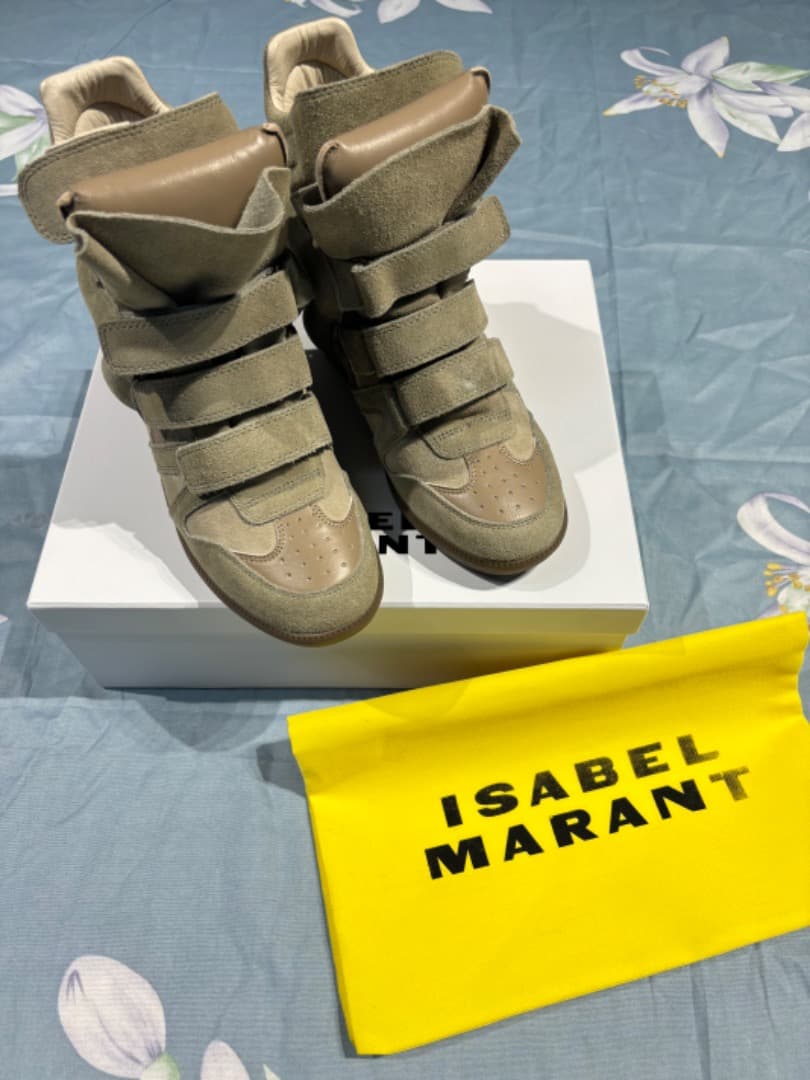 Isabel Marant Bekett スニーカー　カーキ　サイズ37