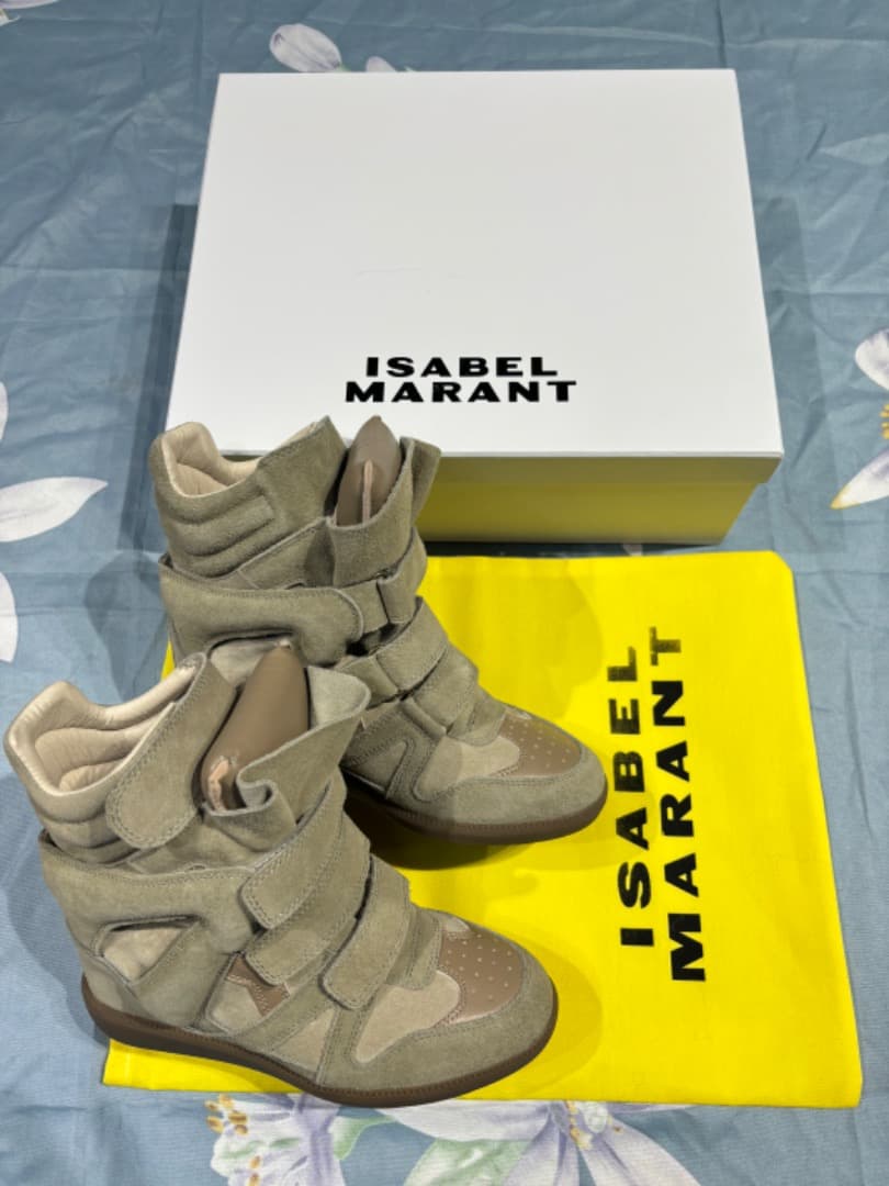 Isabel Marant Bekett スニーカー　カーキ　サイズ37
