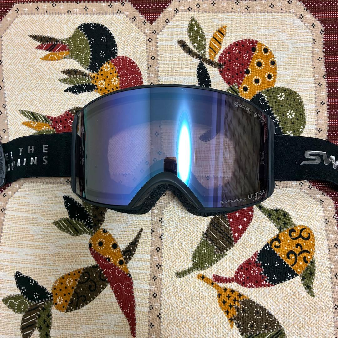 swans racan 調光レンズ 平面 dice showdown並み