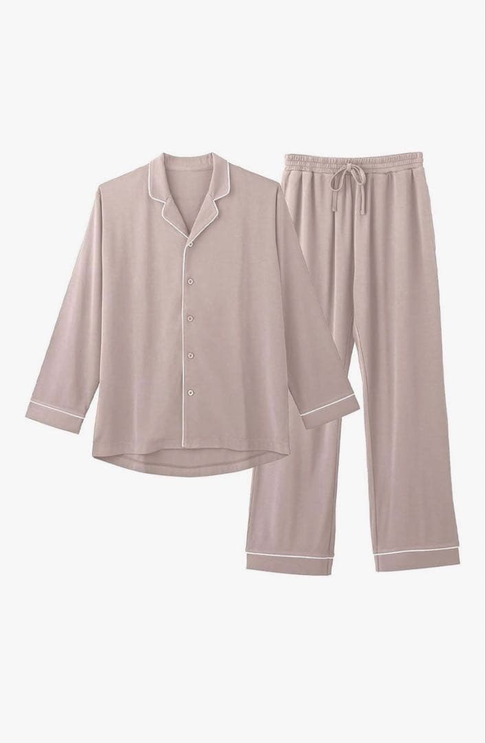 ニューピース　mtg グレージュ　ルームウェア　リカバリーパジャマ　男女兼用S