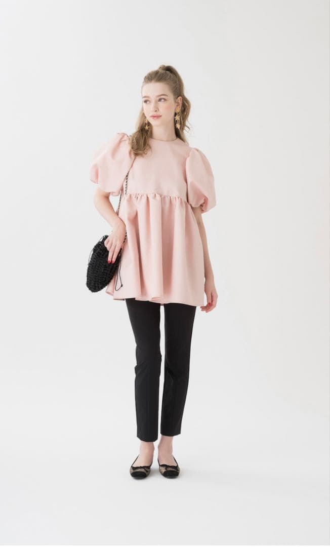 TSURU By MARIKO OIKAWA パフスリーブ　トップス