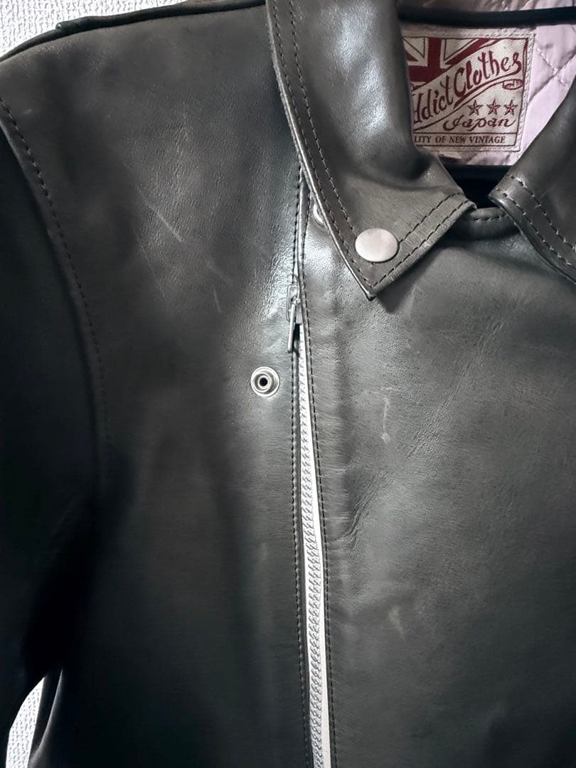 イ*ワ様 addict clothes fullcount 　革ジャン　サイクロ