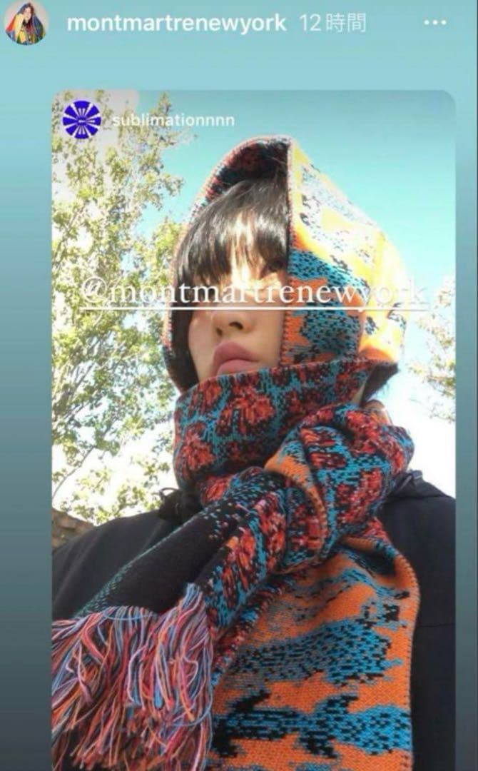 激レア　極美品　Montmartre New York ローズオレンジ