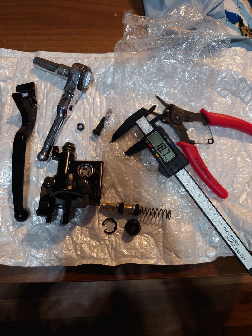 ハーレー　グリメカタイプ　type2 1インチ用　ブレーキマスターシリンダ