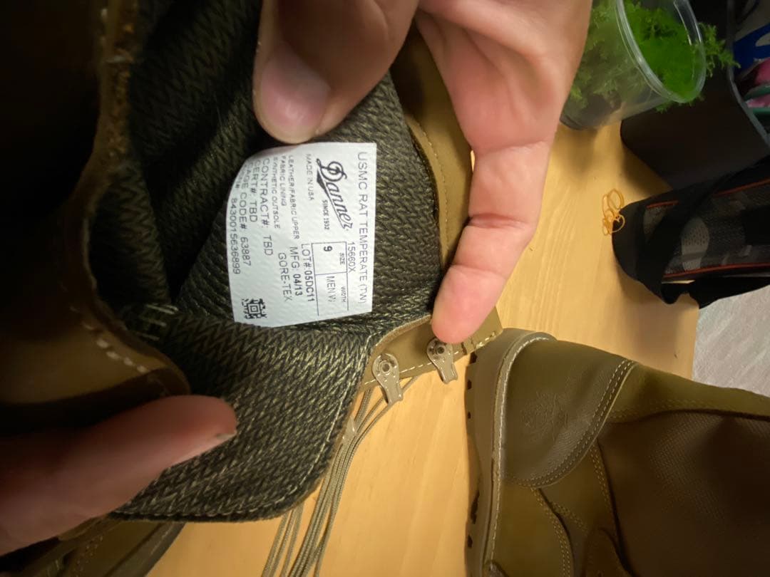 米軍 ブーツ ダナー　DANNER サイズUS9 27 cm