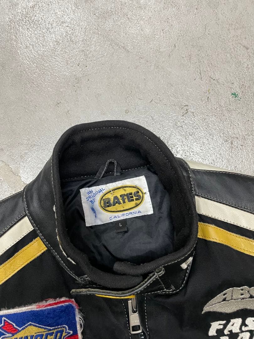90s BETES ベイツ ライダースジャケット　コットンジャケット　バイカー