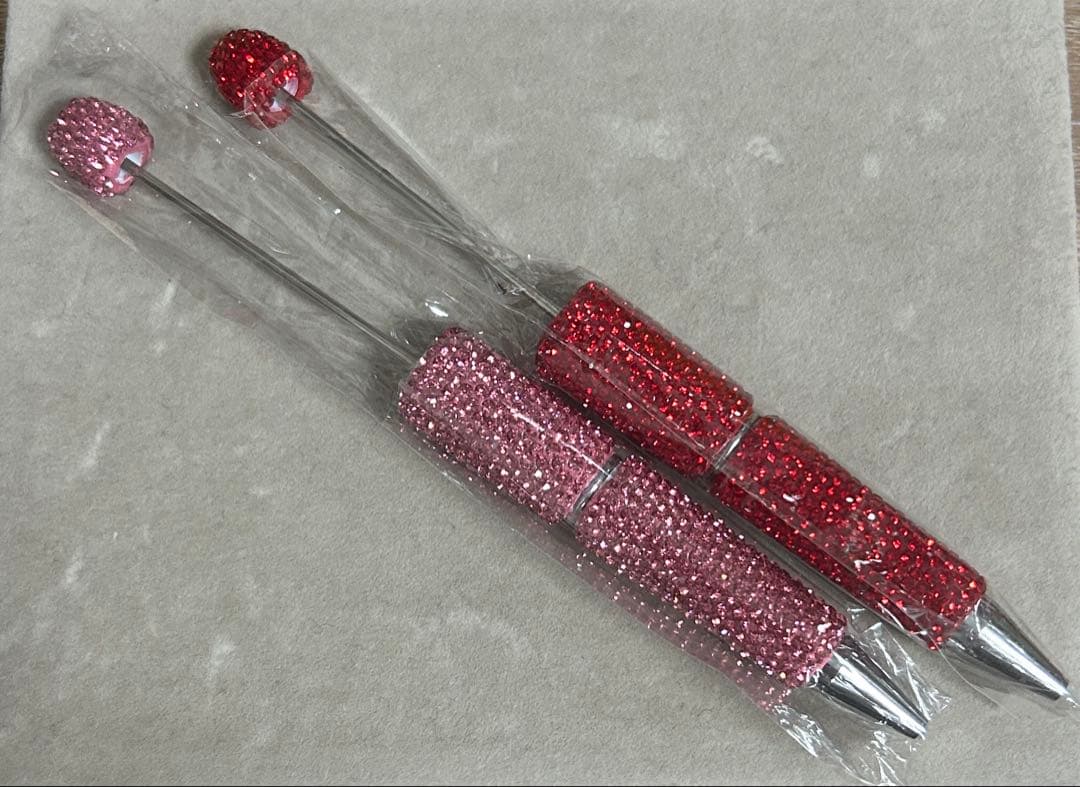 キラキラボールペン　ビーズセット