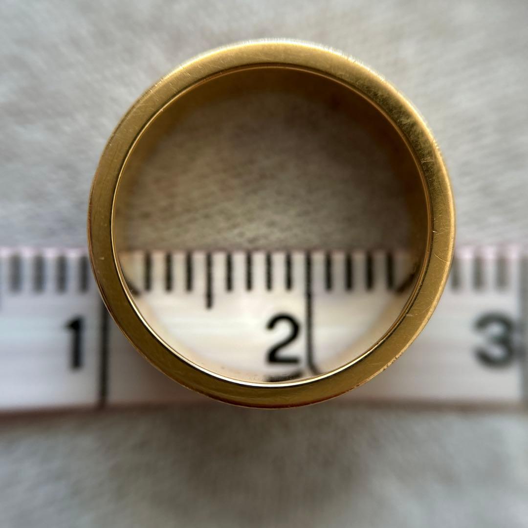 GUCCI（グッチ）K18PG 3号 アイコンリング3.01g