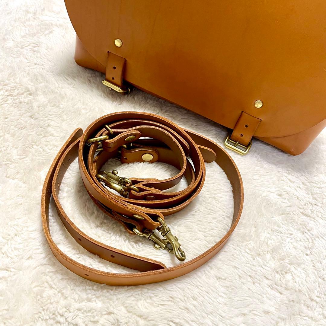 HERZ ヘルツ CW-137 ナレッジバッグ 3way キャメル Mサイズ