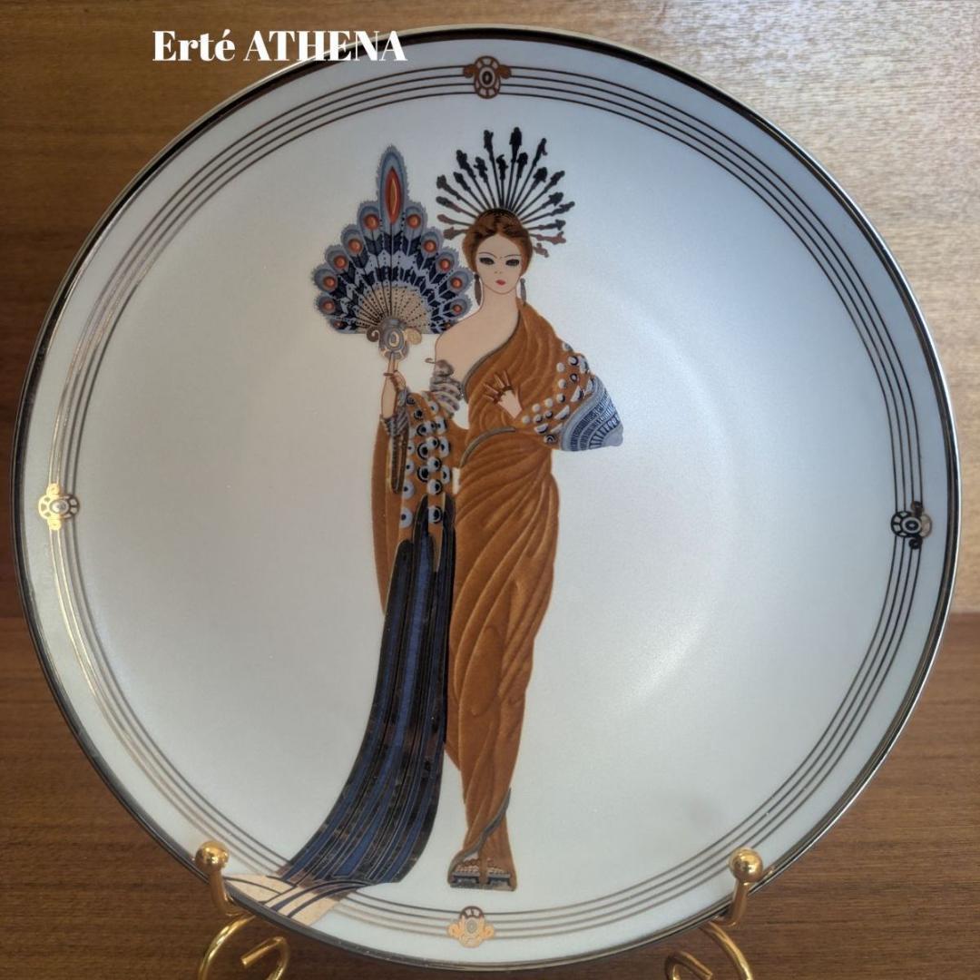 エルテ アールデコ フランクリンミント プレート ATHENA Erte