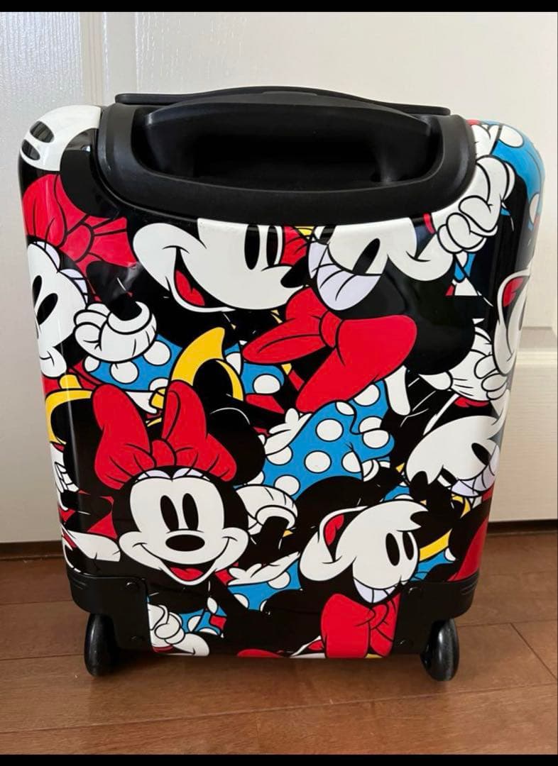 ディズニー ミニー キャリーケース 2点セット