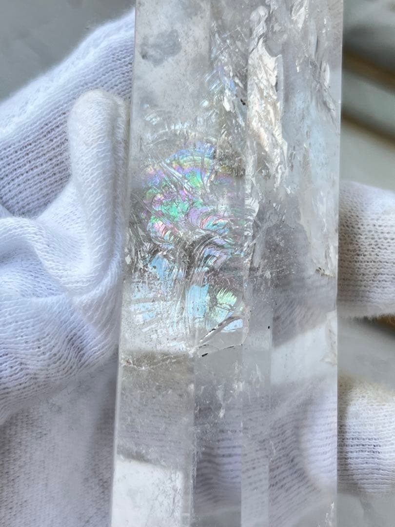 天然石 21cm越え クォーツタワー